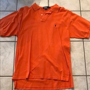 Orange Polo by Ralph Lauren